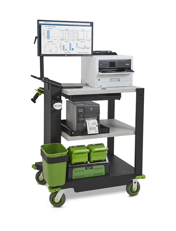Newcastle Systems PC Series Heavy-Duty Mobile Powered Cart